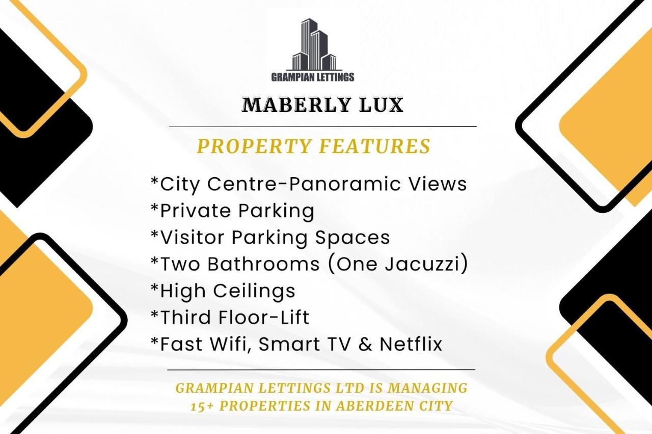 Maberly Lux - Grampian Lettings Ltd Apartment Aberdeen Bagian luar foto